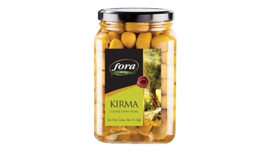 FORA KIRMA FORA DOMAT CRACKED GREEN OLIVES 900G - Image 1