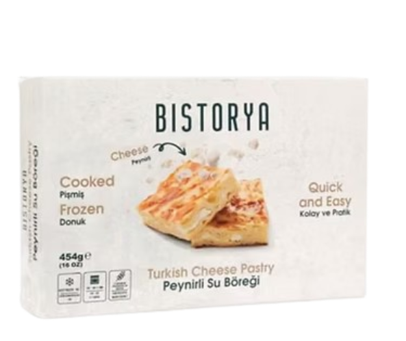 TURKISH CHEESE PASTRY (SU BOREK) 454GR BISTORYA TURKISH CHEESE PASTRY (SU BOREK) 454GR - Image 1