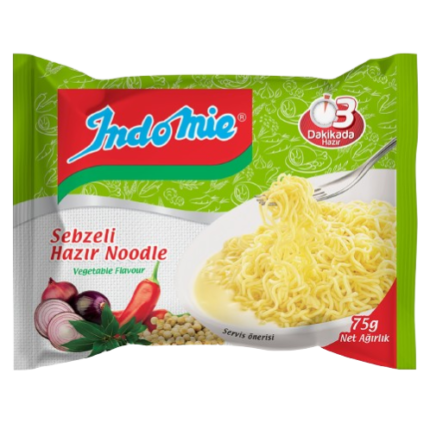 INDOMIE VEGATABLE FLAVERED 70GR