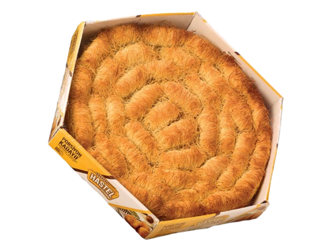 41- HASTEL KUTU SARMA KADAYIF HASTEL Kutu Sarma Kadayıf 400G - Image 1