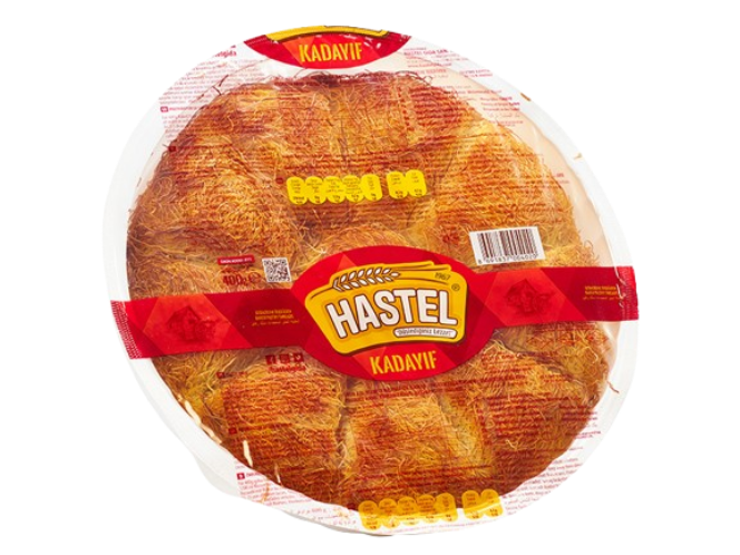 42- HASTEL TEPSİ KADAYIF HASTEL Lüks Tepsi Kadayıf 400G - Image 1