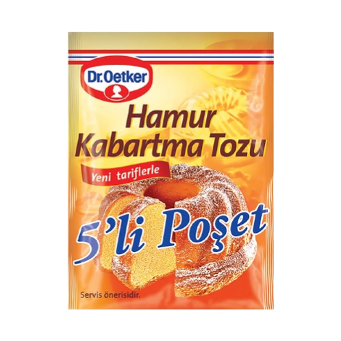 45- KABARTMA TOZU DR. OETKER BAKING POWDER 5- KABARTMA TOZU PACK 50G - Image 1